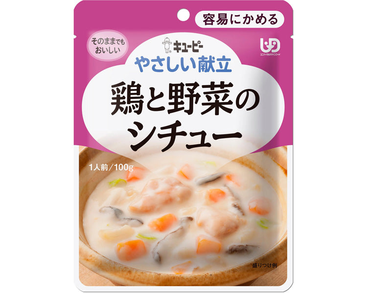 키유피 부드러운 식단 Y1-14 닭과 야채 스튜 / 20157 100g 1 개
