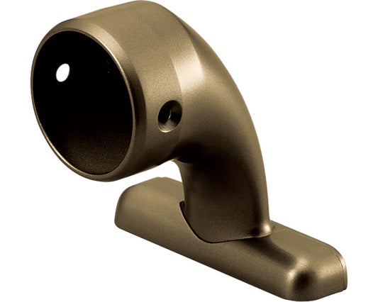 φ35 Slim end bracket for solid walls with cover / 040-1117 Brown BD-47B 1 pc