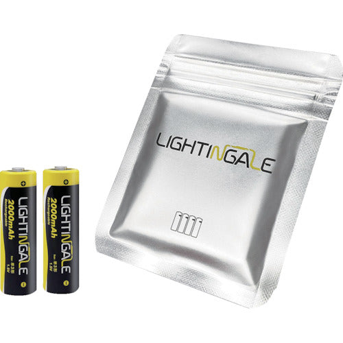 Lightingale AAA Lithium-ion Rechargeable Battery [2-Pack] Micro USB LTG0003 1 PK