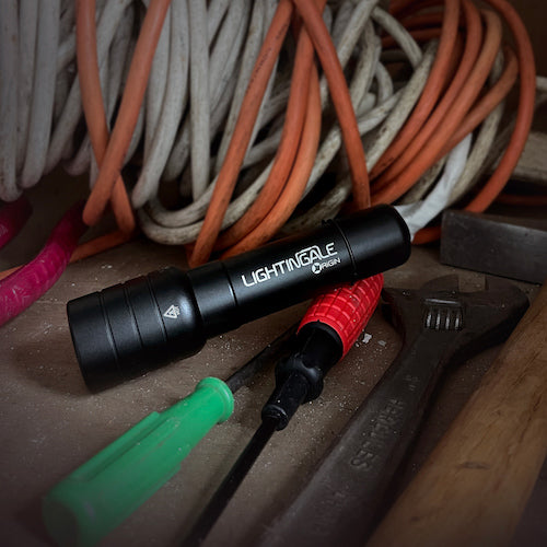 Lightingale 1250 lumen LED flashlight [Includes rechargeable battery that can also power smartphones] LTG1001 1 unit