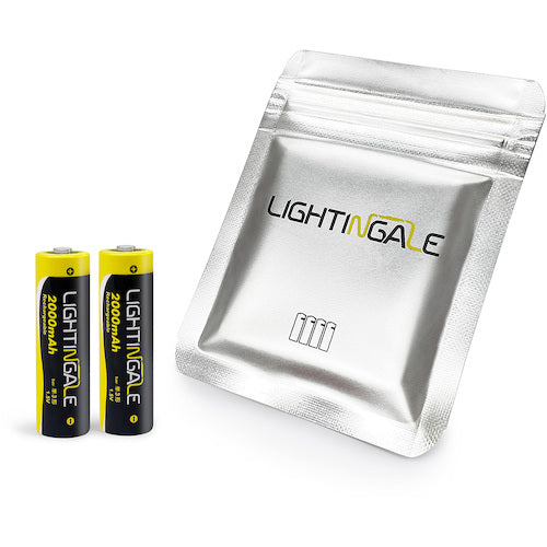 라이틴 게일 단 3형 리튬 이온 충전지【2개 세트】마이크로 USB LTG0004 1 PK