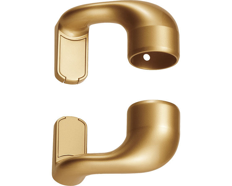 φ32 Vertical frame extension slim bracket with cover, upper and lower set / 040-6016 Gold BE-49G 1 set