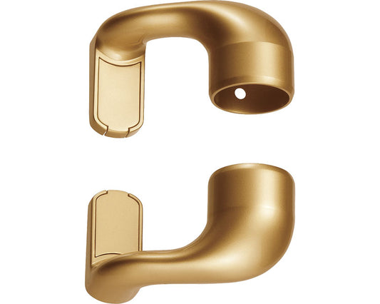 φ32 Vertical frame extension slim bracket with cover, upper and lower set / 040-6016 Gold BE-49G 1 set