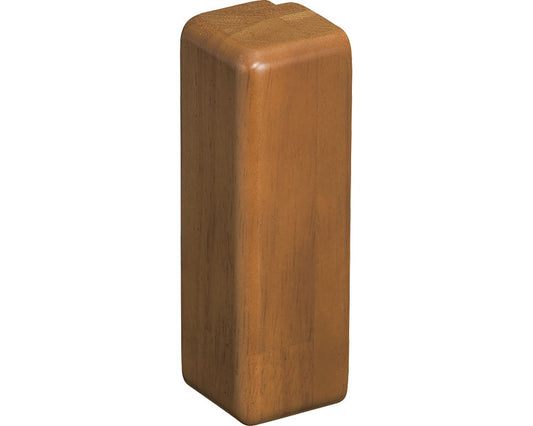 Wooden cover for base plate, for outside corners, 100mm / 040-2390 M Brown BH-24MB 1 piece