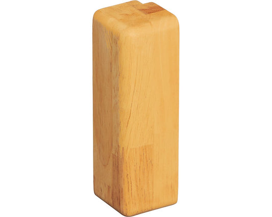 Wooden cover for base plate for outside corners 100mm / 040-2391 Clear BH-24C 1 piece