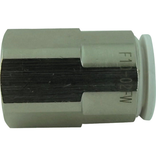 치요다 파이브 피메일 커넥터 W(흰색) 10mm·RC1/4 F10-02FW 1개