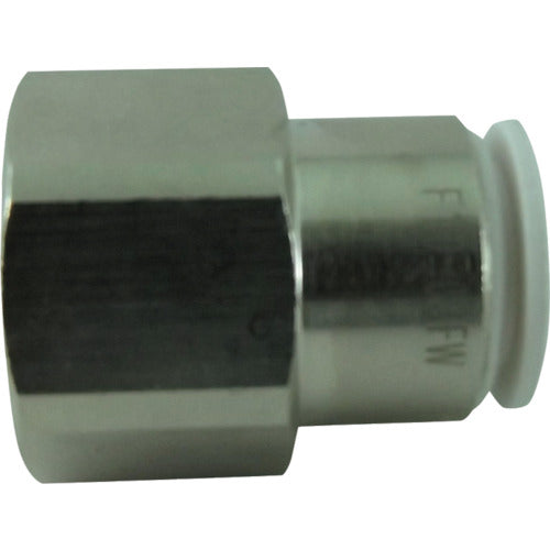 치요다 파이브 피메일 커넥터 - 화이트 10mm·Rc3/8 F10-03FW 1개