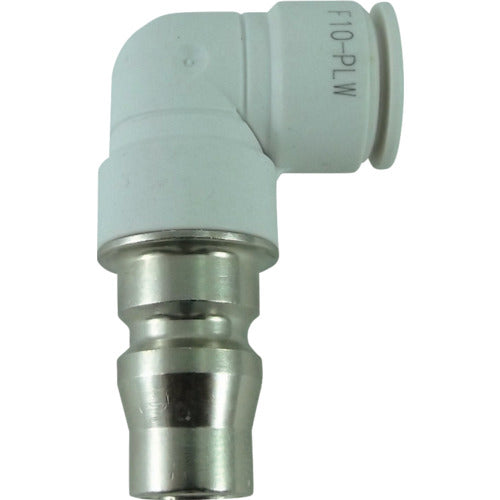 치요다 튜브 피팅 파이브 내장 엘보 플러그 W(흰색) 10mm F10-PLW 1개