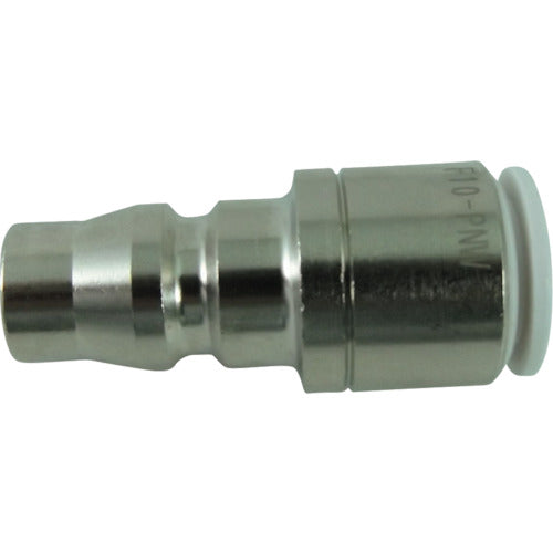 チヨダ　ファイブ内蔵カップリングストレートプラグ　Ｗ（白）１０ｍｍ　F10-PNW　1 個