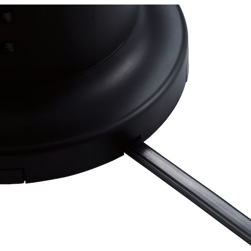 エレコム　タワー型タップ　８個口　雷サージ付　ホコリ防止シャッター付　固定可能　２．０ｍ　ブラック　TT-U01-0820BK　1 個