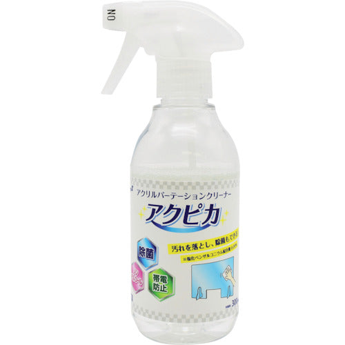 マグエックス　アクリルパーテーションクリーナー　アクピカ　３００ｍｌ　APWC-300　1 本