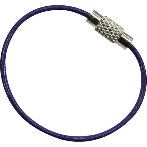 Mizumoto Key Wire Holder, Wire Diameter 1mm, Total Length 120mm, Purple (1 pc) B-2954 1 bag