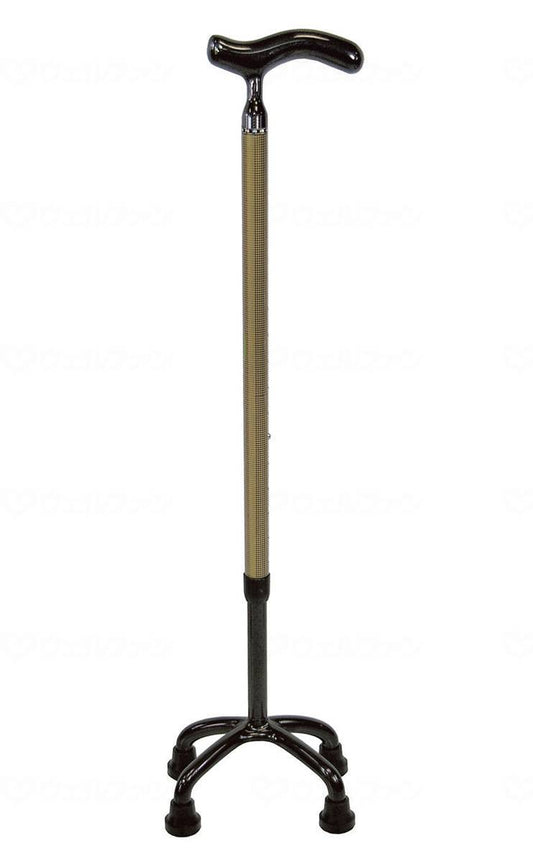 Shima Seisakusho All Carbon Quad Cane 4-point lattice BR