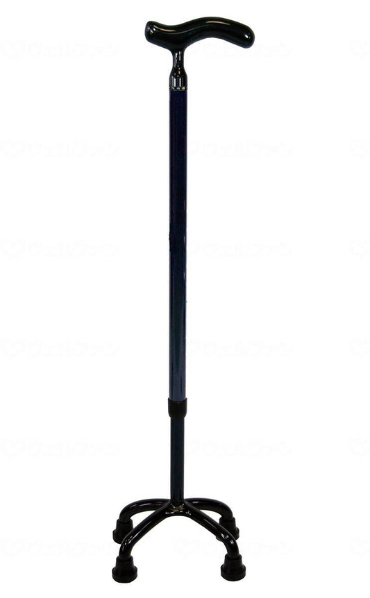 Shima Seisakusho All Carbon Quad Cane 4-point Carbon Handle NB