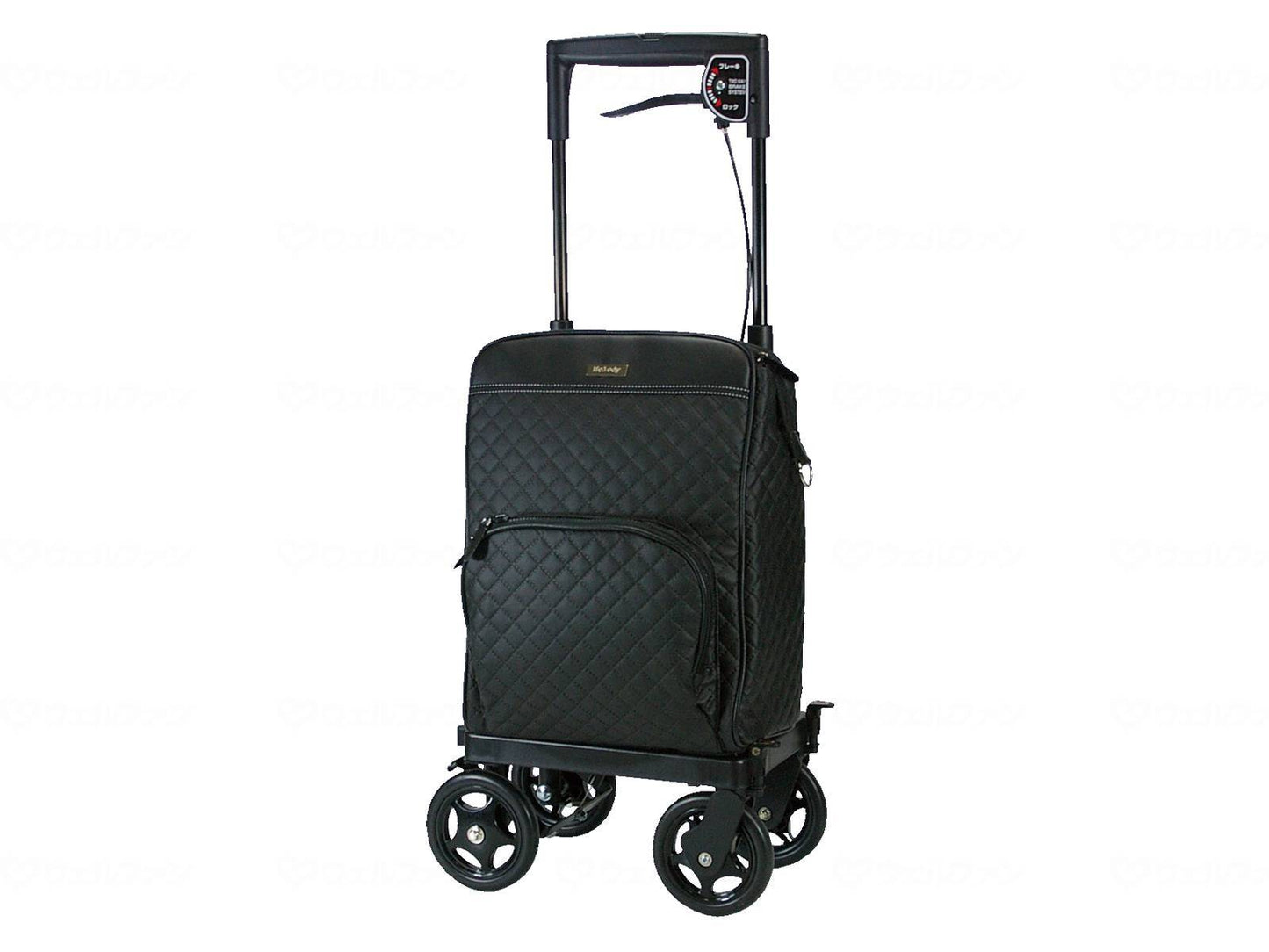 Shima Seisakusho Sidecar Melody Primo (with brake) Quilting BK Right-hand