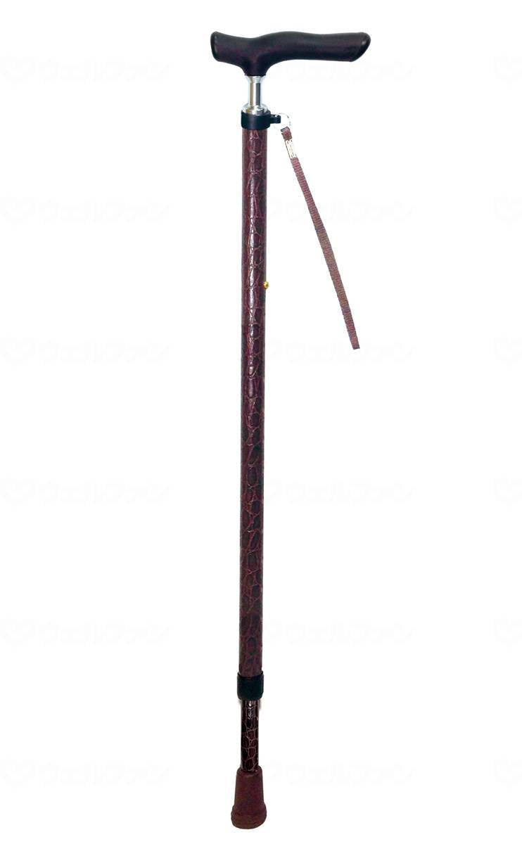 島製作所伸縮ｼﾞｮｲﾝﾄﾚｻﾞｰｽﾃｯｷ ﾌﾞﾗｳﾝ