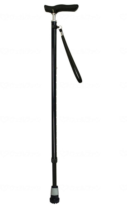 Shima Seisakusho Telescopic Joint Long Stick Black Purple