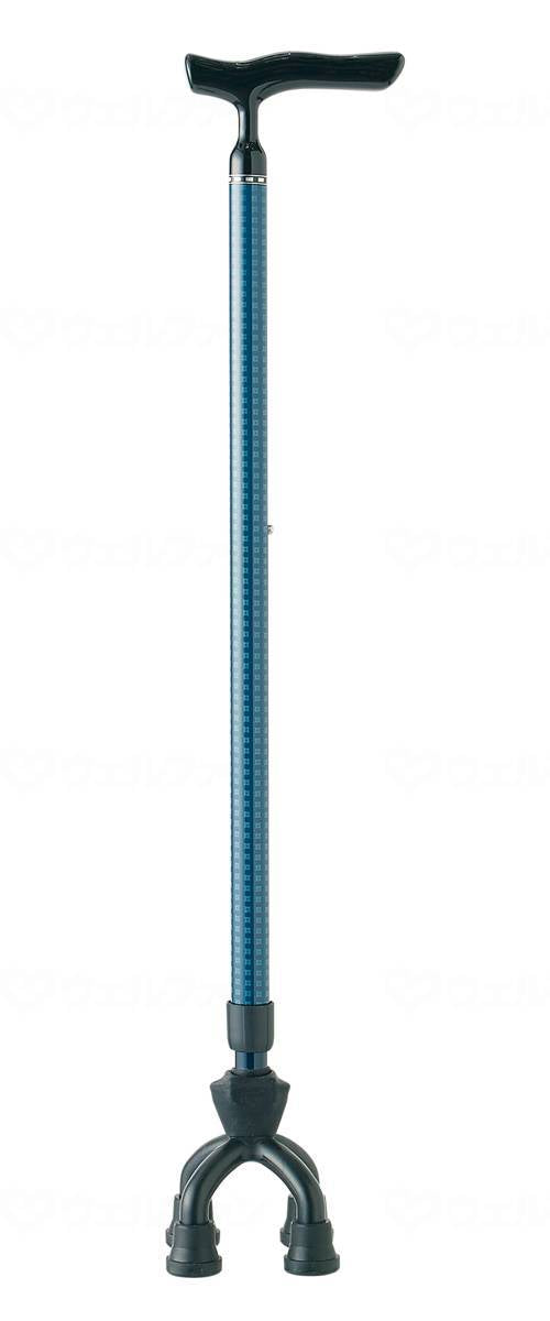 Shima Seisakusho Aluminum MIX 4-point movable small type 76MA Square Blue