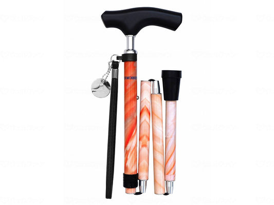 島製作所ﾜﾝﾀﾞｰﾜｰｶｰ折りたたみｽﾃｯｷ ﾄｷ