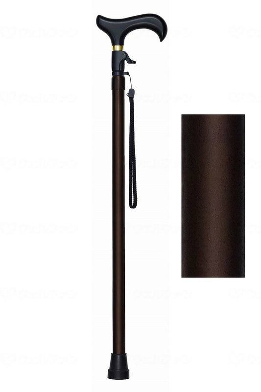 島製作所無段階伸縮ｽﾃｯｷ ﾌﾞﾗｳﾝ