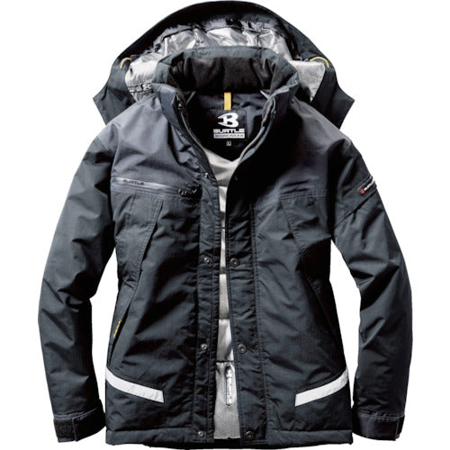 BURTLE Waterproof and Cold Weather Jacket 7610-35-L Black 7610-35-L 1 pc