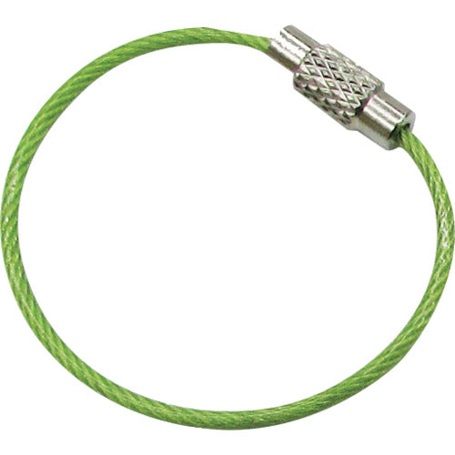 Mizumoto Key Wire Holder, Wire Diameter 1mm, Total Length 200mm, Green (1 pc) B-2965 1 bag