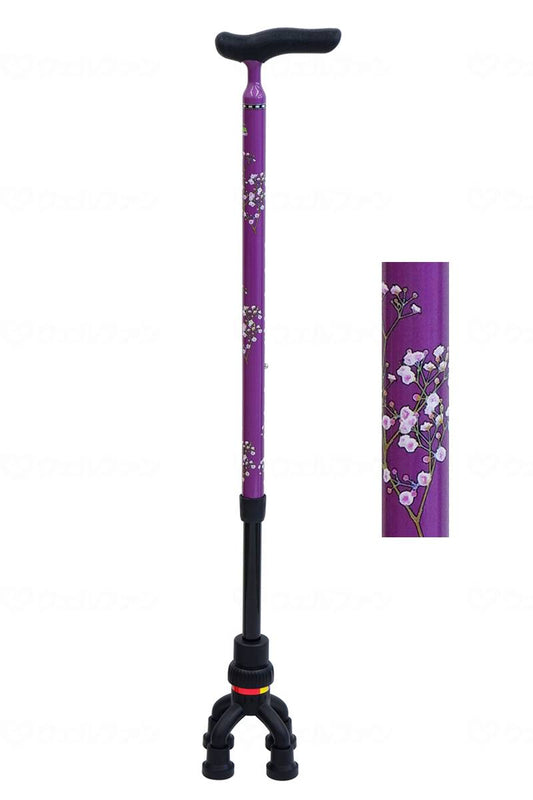 Shima Seisakusho four-point movable Pittarikun Gypsophila purple