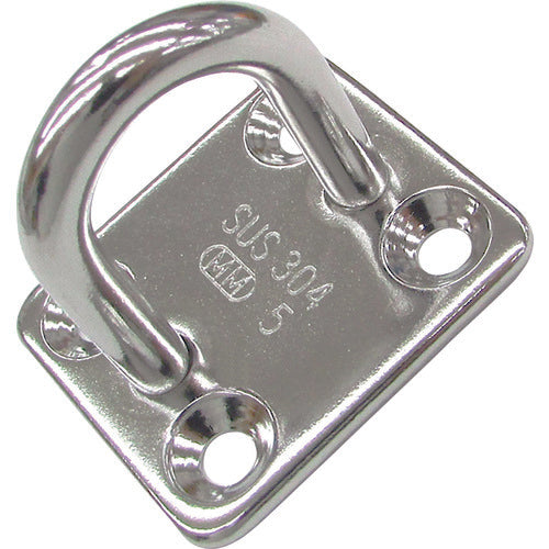 Mizumoto Stainless Steel Eye Plate 34mm x 40mm x 48mm IP-6H 1 piece