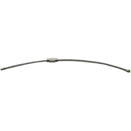 Mizumoto Key Wire Holder, Wire Diameter 1mm, Total Length 150mm, Black (1 pc) B-2962 1 bag