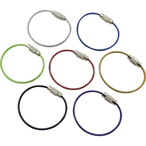 Mizumoto Key Wire Holder, Wire Diameter 1mm, Total Length 150mm, Green (1 pc) B-2958 1 bag