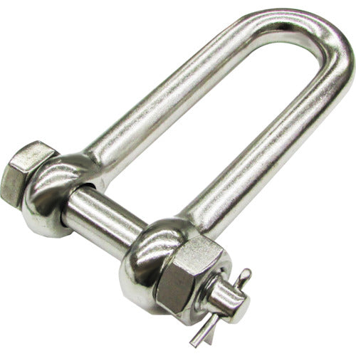 Mizumoto Stainless Steel Long SBM Shackle, Size 16mm, SBML-16, 1 pc