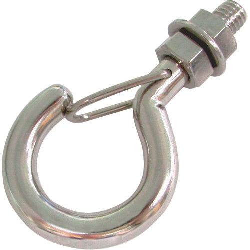 Mizumoto Stainless Steel Q Bolt Hook Wire Diameter 8mm QBH-8 1 pc
