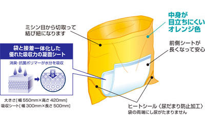 ワンズケア　トイレ処理袋　レギュラー / YS-290　30枚入　1 袋