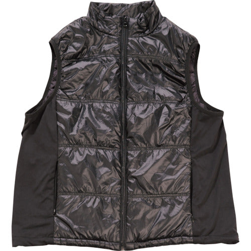 リンクサス　速暖ヒートベストＥＸ　服地　ブラック　Ｌ　LXPHBEX-L　1 着