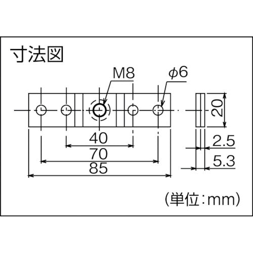 ＤＡＩＫＥＮ　ドアハンガー用部品　ＳＤ２０プレ−ト　SD20-PT　1 個