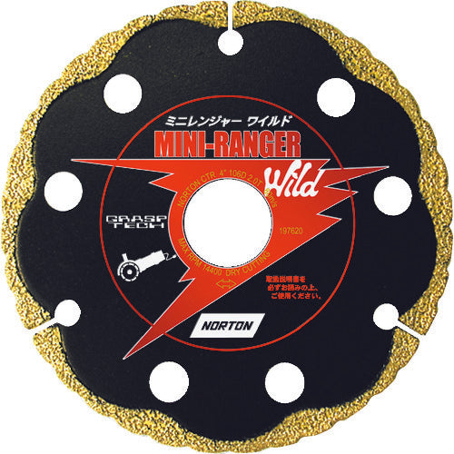 NORTON Diamond Cutter Mini Ranger Wild 106x2.0x20 221004-71001 1 piece