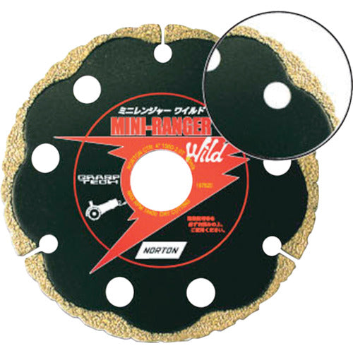 NORTON Diamond Cutter Mini Ranger Wild 125x2.2x22 221005-71001 1 piece