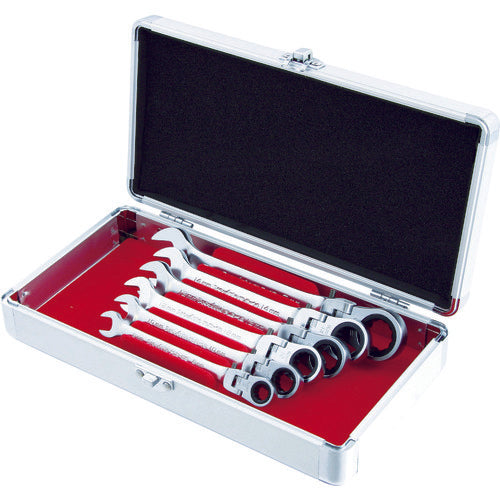 Pro-Auto 6-piece Flex Lock Gear Wrench Set FLG-6S 1 S