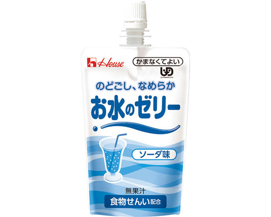 お水のゼリー　ソーダ味 / 86332　120g　1 個