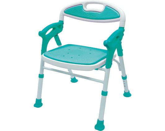 Folding Shower Chair Rakuyu / 7550ST Light Green 1 unit