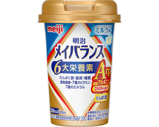 明治　メイバランスArgMiniカップ　ミルク味 / 125mL　1 個