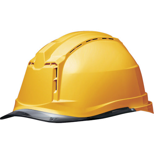 미도리 안전 차열 헬멧 SCH-19PCLV-RA3 α 옐로우/훈제 SCH-19PCLV-RA3-ALPHA-Y/S 1개