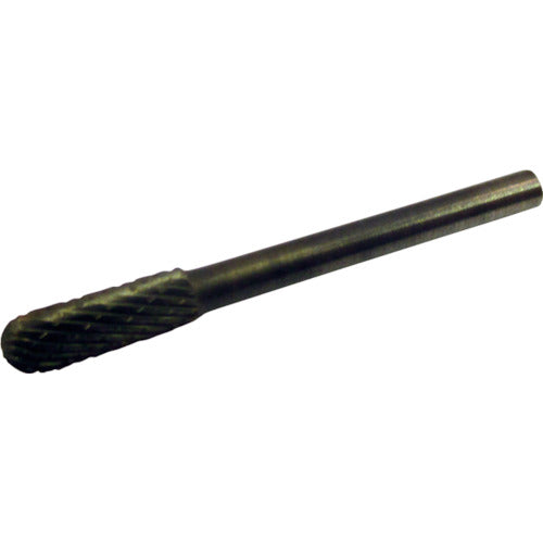 スーパー　スーパー超硬バー　オール超硬　先丸円筒型（ダブルカット）刃径：４．０ｍｍ　刃長：１２．７ｍｍ　軸径：３．０ｍｍ　SB2D03　1 本