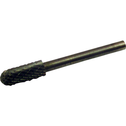 スーパー　スーパー超硬バー　オール超硬　先丸円筒型（ダブルカット）刃径：５．０ｍｍ　刃長：１２．７ｍｍ　軸径：３．０ｍｍ　SB2D04　1 本