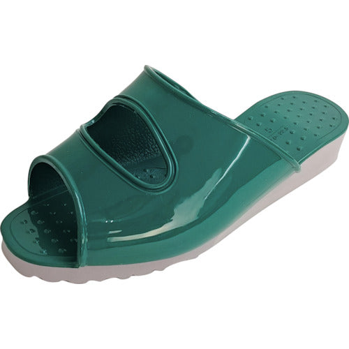 Inner and outer rubber School mode Dark green Size 8 (25.0-25.5cm) SM-DGR-8 1 pair