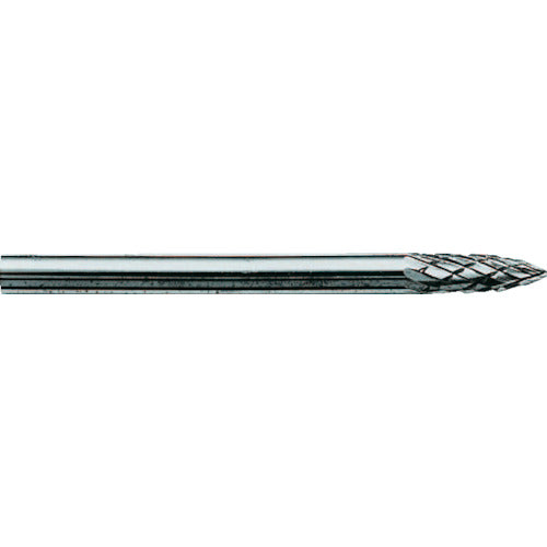 Super Super Carbide Bur All Carbide Type Point Type (Single Cut) Blade Diameter: 3.0mm Blade Length: 6.0mm Shaft Diameter: 3.0mm SB4A02S 1 pc
