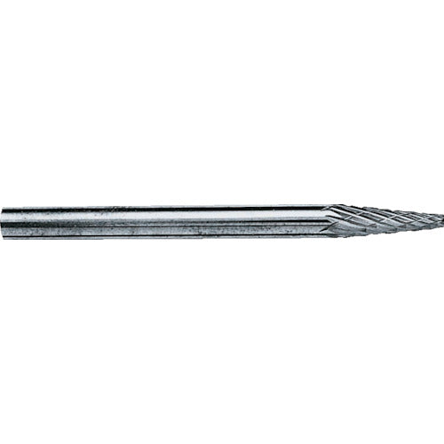 Super Super Carbide Bur All Carbide Cone Shape (Single Cut) Angle: 12° Blade Diameter: 3.0mm Shaft Diameter: 3.0mm SB5A02S 1 pc