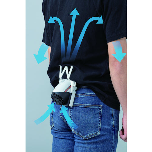 空調服　ＪＵＳＴ　ＣＯＯＬ　ＢＴＮオールパック　JSTCL01BTN　1 Ｓ