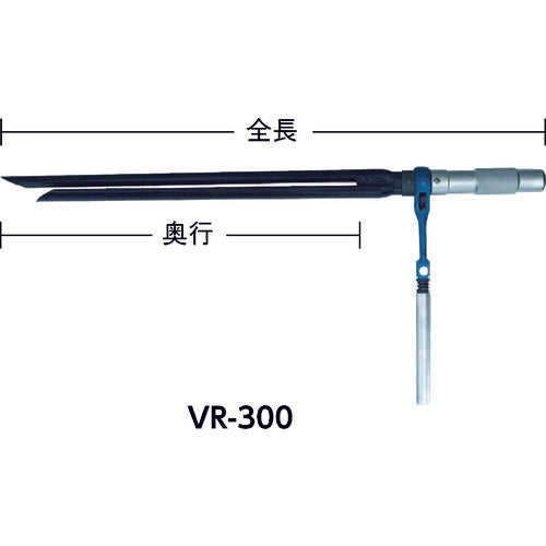 ＴＯＰ　ボイド管ラチェット　４５０ｍｍ　VR-450　1 丁