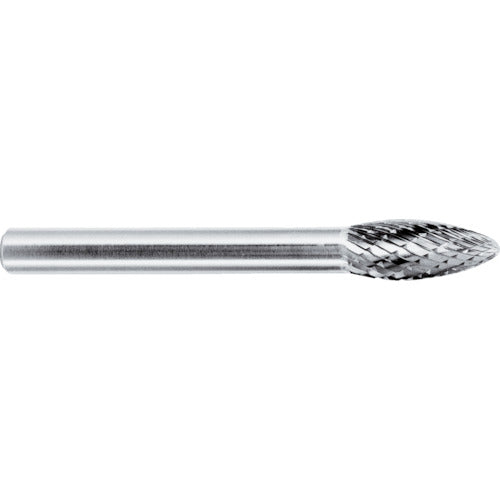 Super Super Carbide Bur Long Shank Diameter 6mm (Oval Type) Double Cut Blade Diameter: 8.0 SB51C01L 1 pc